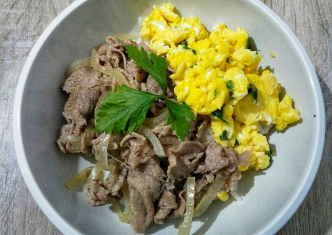 Resep Beef Bowl Ala Yoshinoya Oleh Hapi Hapsari Cookpad