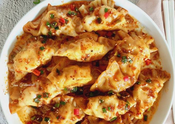 Resep Wonton Chili Oil Pedas Nampol Oleh Ima Fatmawati Cookpad