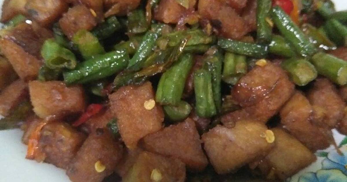 Resep Oseng Kacang Panjang Menjes Enak Dan Mudah Cookpad