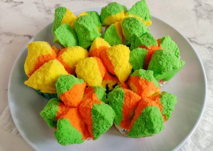 Resep Bolu Kukus Mekar Metode All In One Oleh Mami Kenzie Cookpad