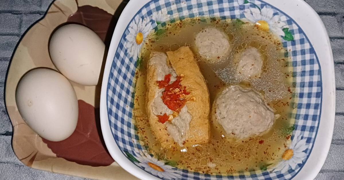 Resep Bakso Kuah Kaldu Sapi Frozen Oleh Devin Cookpad