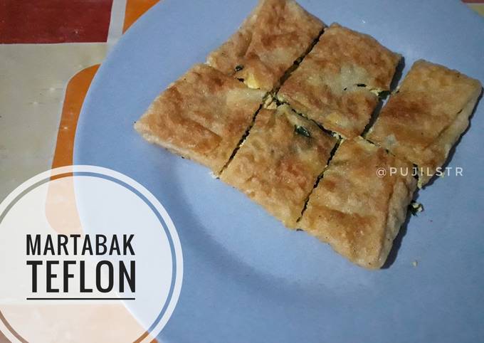 Resep Martabak Telur Teflon Oleh Pujilstr Cookpad