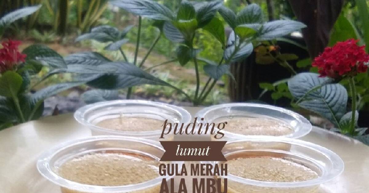 Resep Puding Lumut Gula Merah Oleh Ari Yully Susanti Cookpad