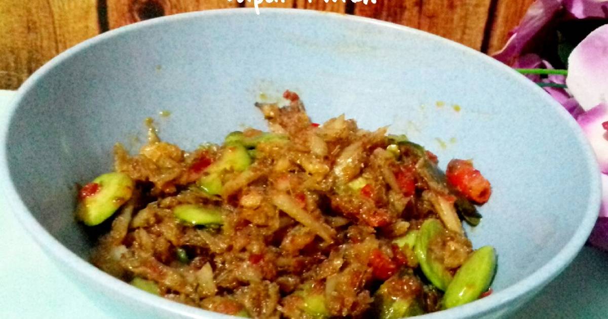 Resep Sambal Pete Teri Jengki Oleh Dapur B Wish Cookpad