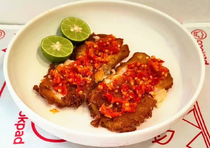 Resep Dori Sambal Geprek Oleh Hime Quin Kitchen Cookpad