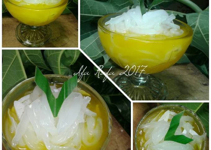 Resep Es Jeruk Kelapa Muda Kw Oleh Ifaraa Cookpad