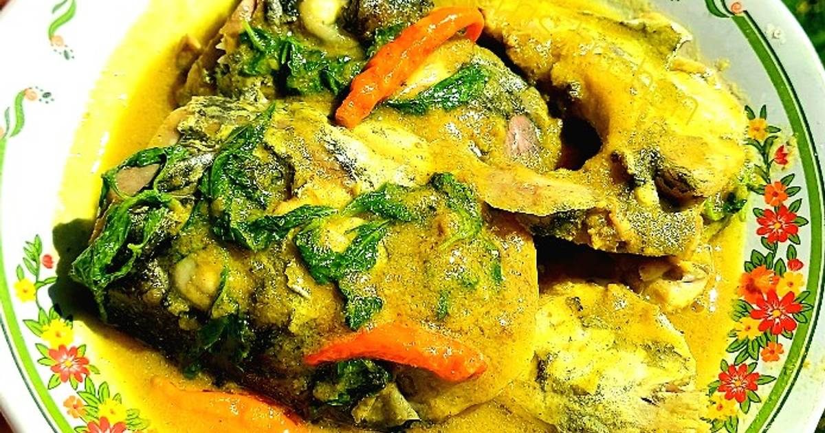 Resep Kepala Ikan Tenggiri Kuah Kuning Oleh Ferris Kitchen Cookpad