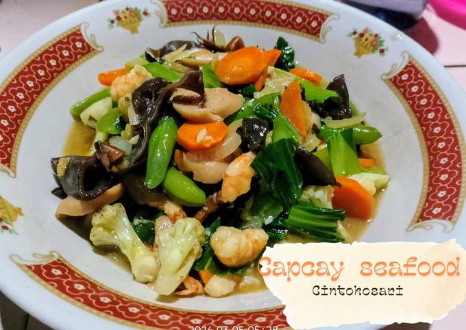 Resep Capcay Seafood Oleh Cintokosari Cookpad