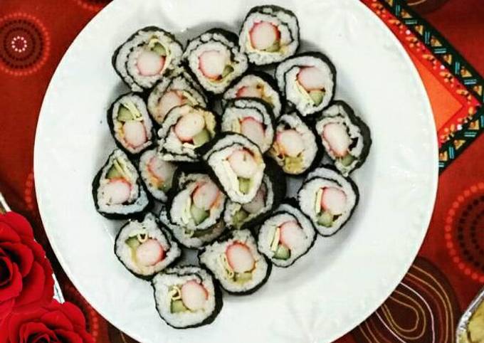 Resep Sushi Rumahan Oleh Avrilia Cahyani Cookpad