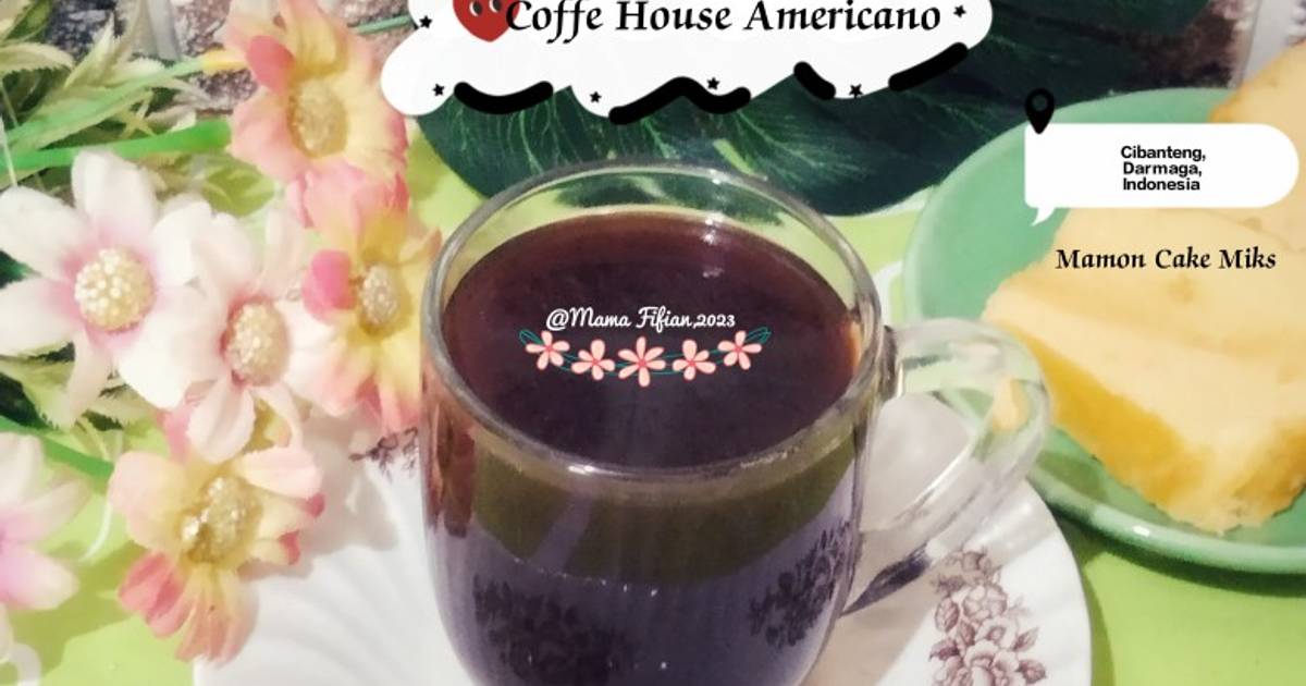 Resep Kopi Americano Enak Dan Mudah Cookpad