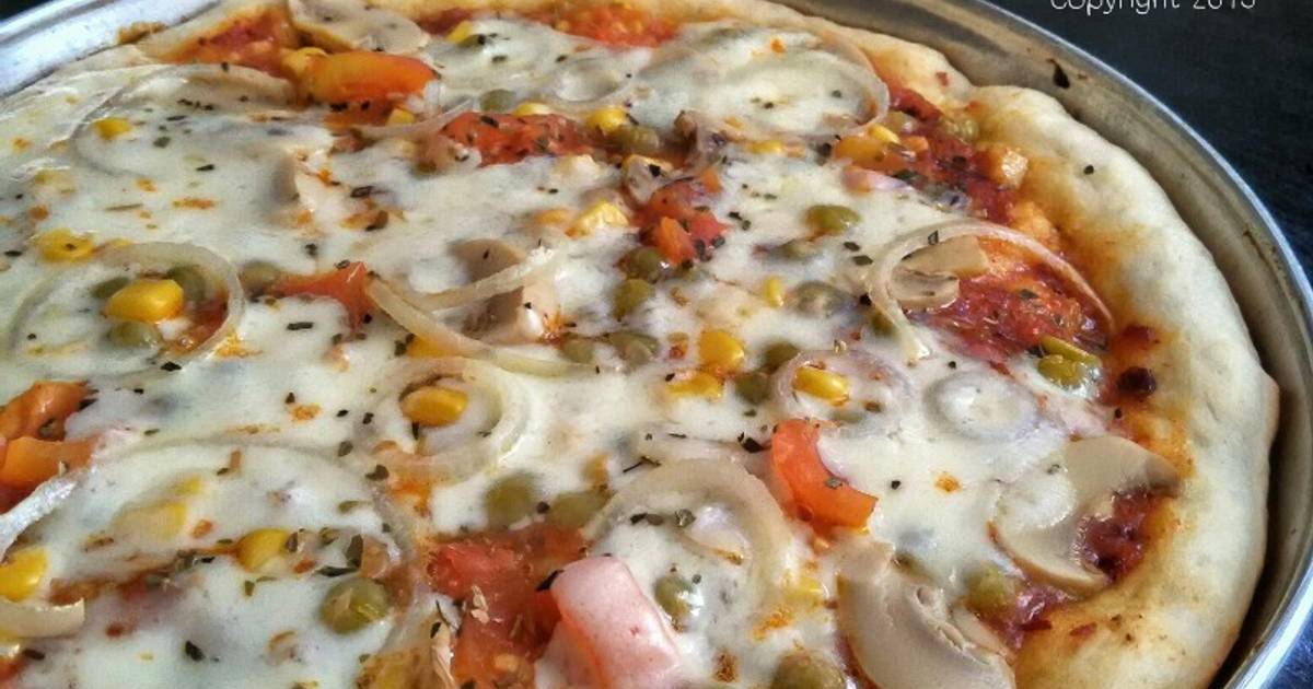 Resep Pizza Homemade Oleh Mala Oktavia Cookpad