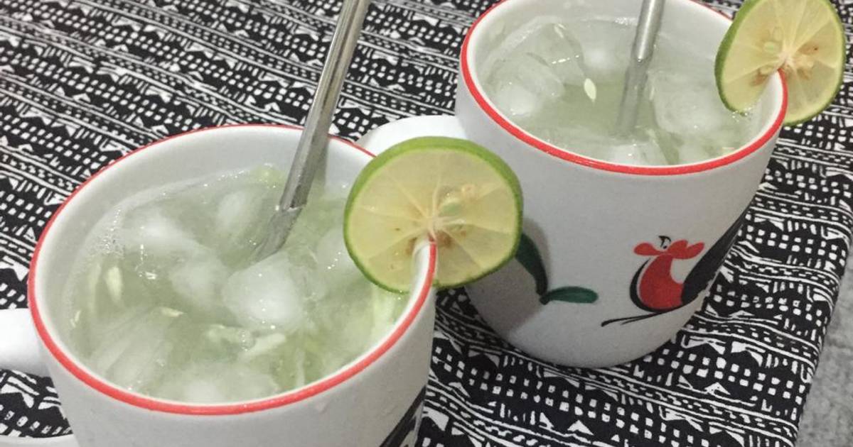 Resep Es Timun Jeruk Nipis Nata De Coco Oleh Intan Firdausi Cookpad