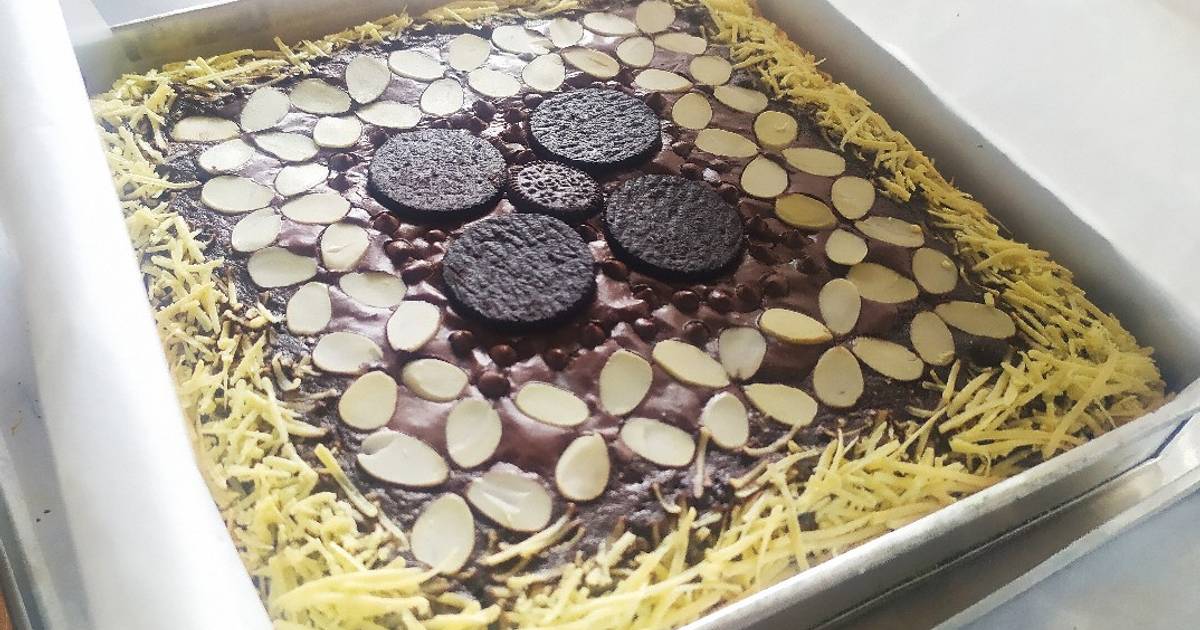 Resep Tips Brownies Shiny Crust Enak Dan Mudah Cookpad