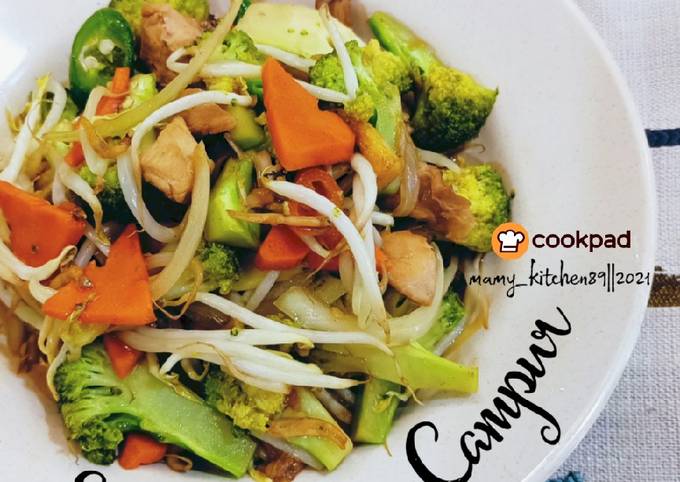 Resipi Sayur Goreng Campur Oleh Mamy Kitchen89 Cookpad