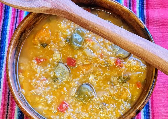 Quinoa Con Habas Frescas A La Cacerola Guisito De Quinoa Y Habas