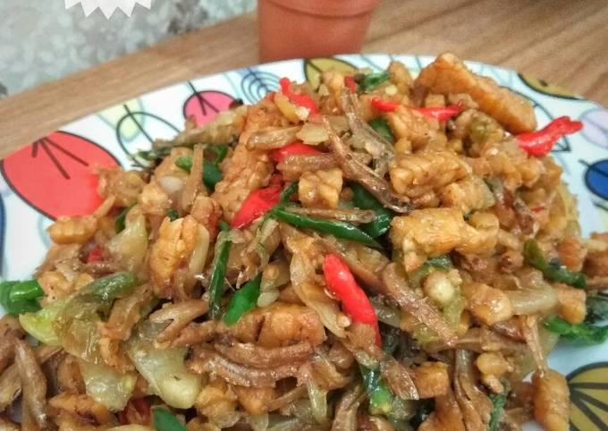 Resep Tumis Teri Tempe Cabai Resep Mama Oleh Elisabeth Febrina