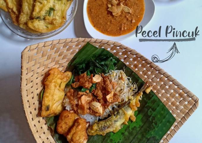 Resep Nasi Pecel Pincuk Lauk Suka Suka Oleh Oknisa Carolina Cookpad