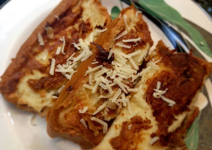 Resep French Toast With A Twist Roti Bakar Kejutan Oleh Lissy Art