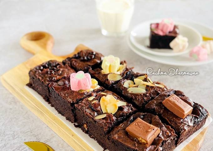 Resep Brownie Rocky Road Oleh Rachma Cookpad