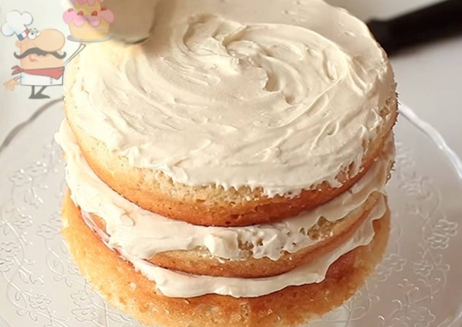 Крем для торта из сметаны для торта рецепт с фото пошагово в домашних условиях