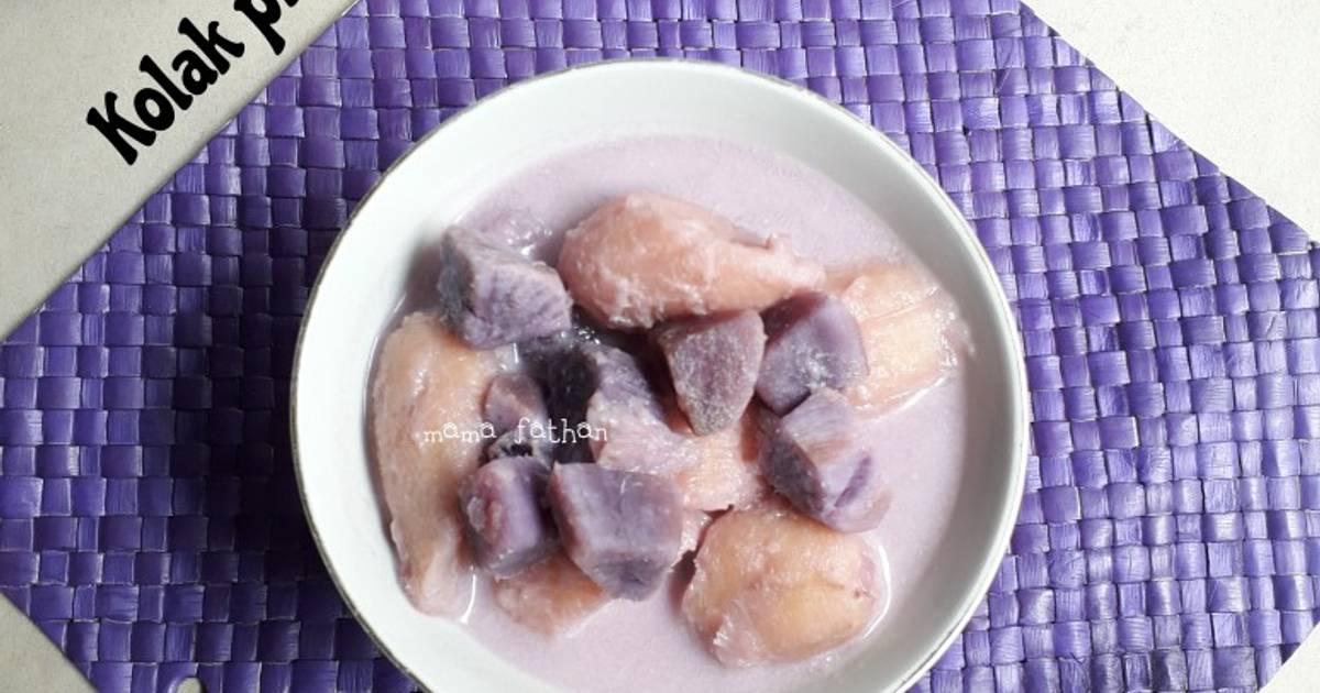 Resep Kolak Pisang Ubi Ungu Oleh Mama Fathan Cookpad