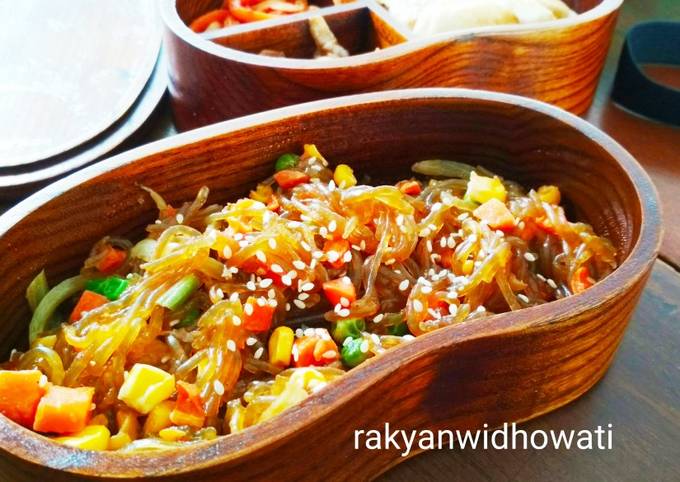 Resep Japchae Tumis Soun Dan Sayur Ala Korea Oleh Rakyan Widhowati