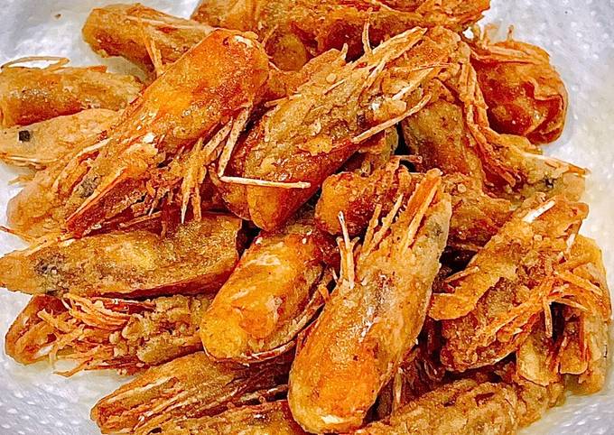 Resep Kepala Udang Goreng Crispy Oleh Nathalia Tj Cookpad