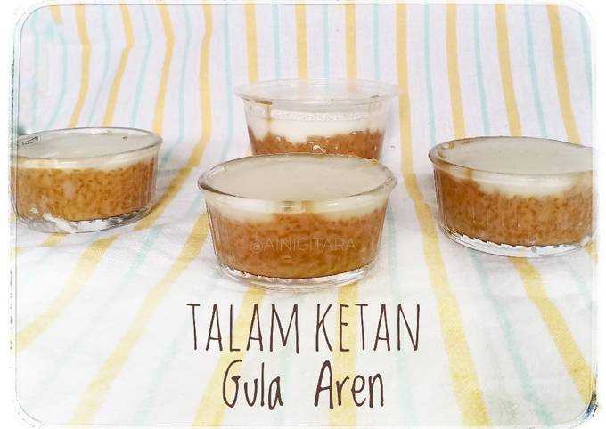 Resep Talam Ketan Gula Aren Oleh Aini Mama N R Cookpad