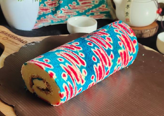 Resep Batik Roll Cake Oleh Mira Rozanna Cookpad