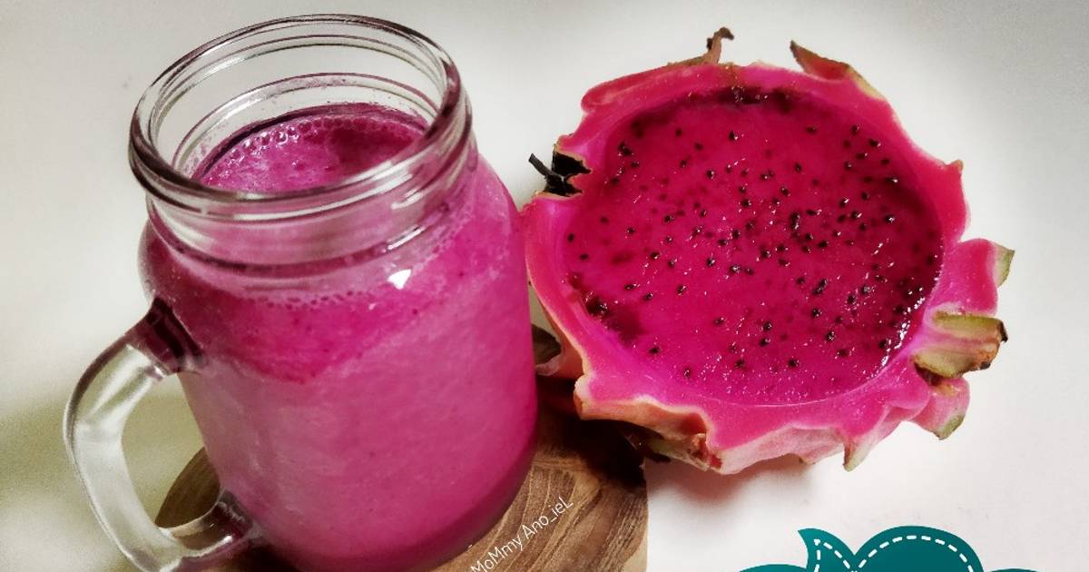 Resep Jus Buah Naga Apel Dan Pir Oleh Restu Mommy Ano Iel Cookpad