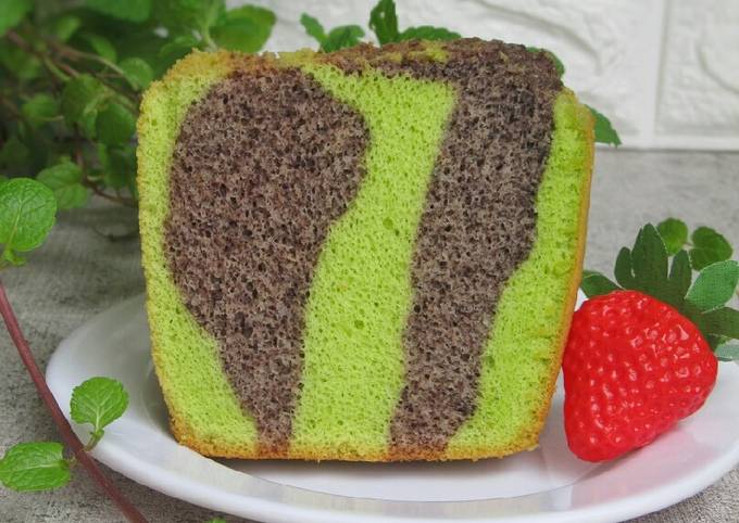 Resep Chiffon Cake Pandan Ketan Hitam Oleh Merra Bawati Cookpad