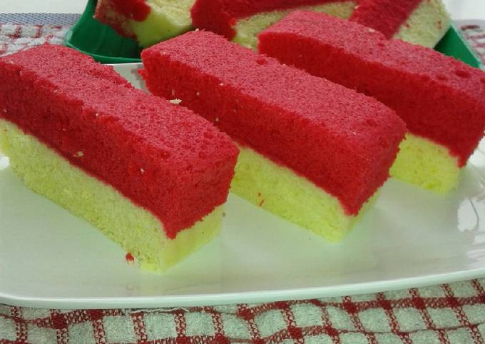 Resep Kek Kukus Merah Putih Oleh Zuliana Cookpad