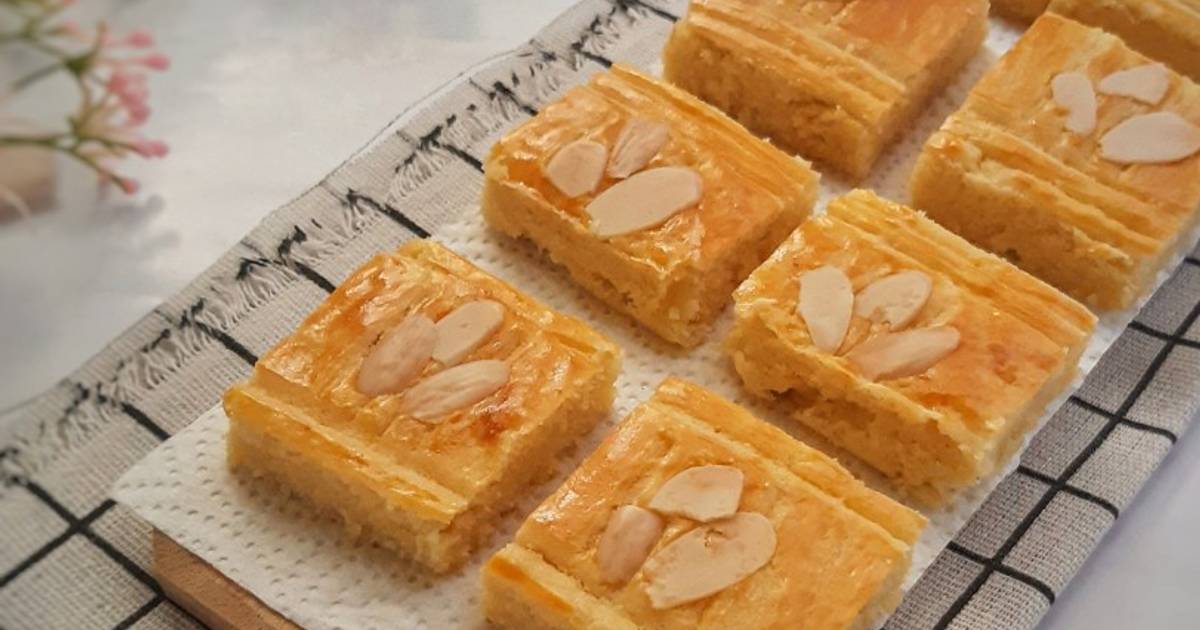 Resep 526 BoterKoek Dutch Butter Cake 1 Telur Oleh An Nesha Cookpad