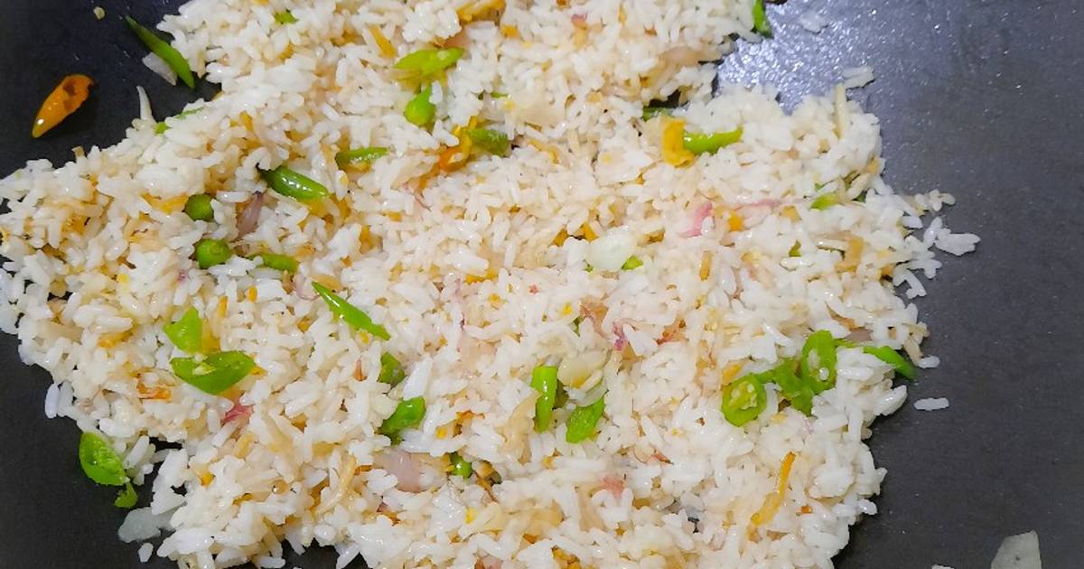 Resep Nasi Goreng Teri Medan Cabe Rawit Oleh Mamanaze Ju Cookpad