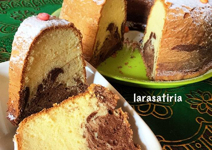 Resep Marble Cake Jadul Pak Sahak Oleh Larasatiria Cookpad