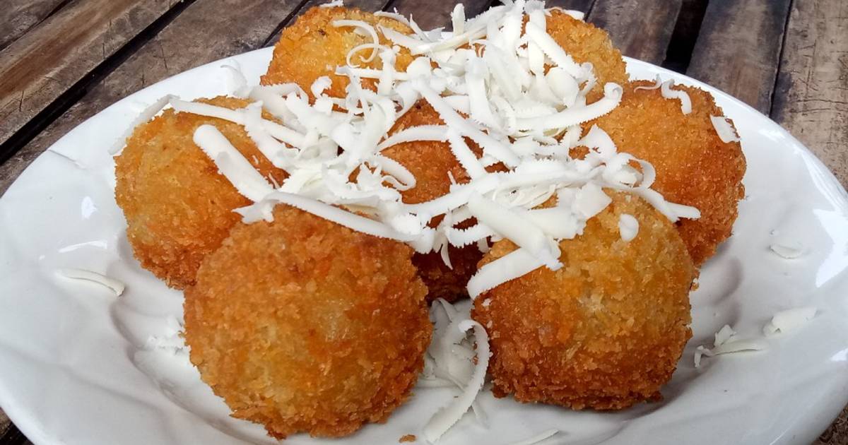 Resep Bola Ubi Keju Goreng Pasir Oleh Nancy Johan Cookpad