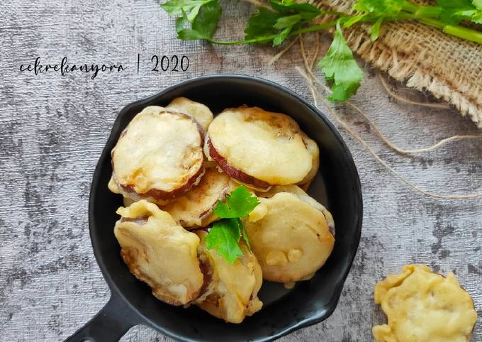 Resep Terong Tepung Crispy Oleh Yora Meta Leonelsi Cookpad