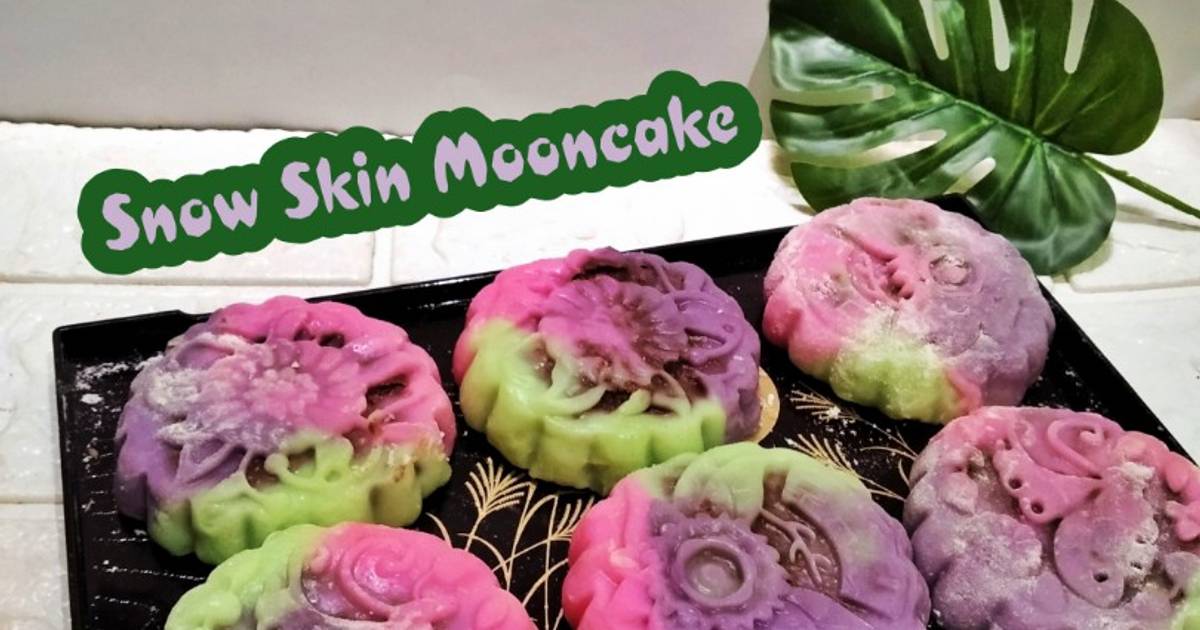 Resep Snow Skin Mooncake Oleh Ati Dewanthi Cookpad