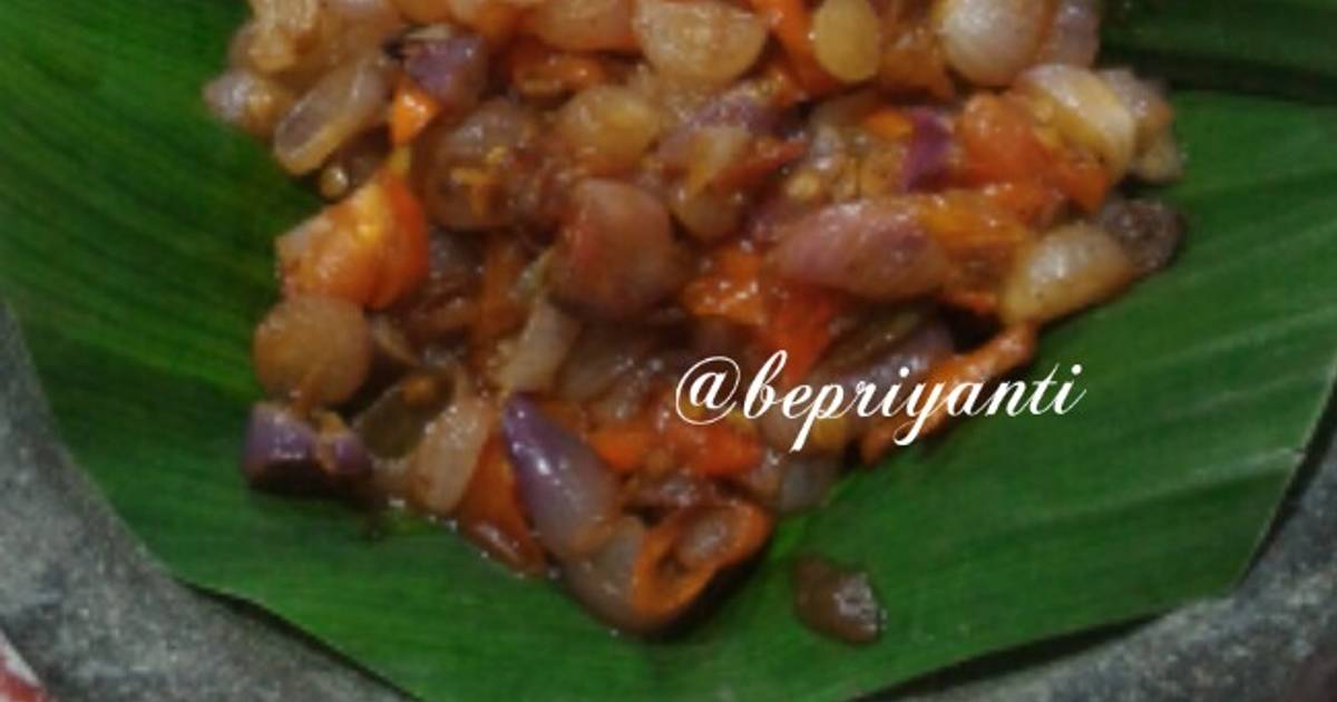 Resep Sambal Tumis Bawang Merah Oleh Be Priyanti Cookpad