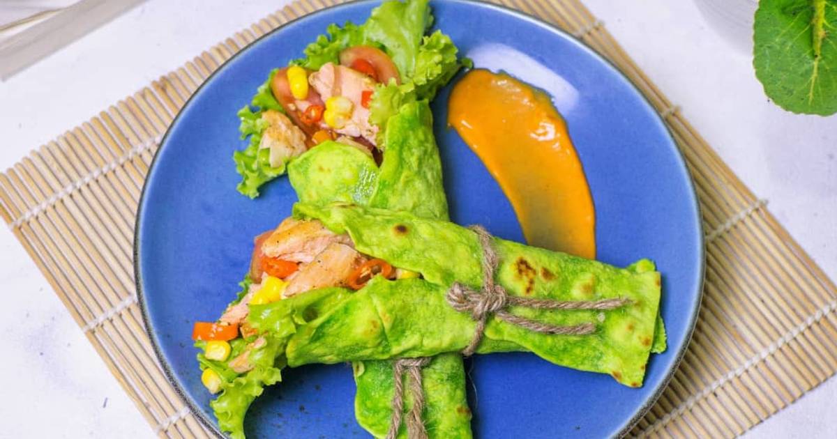 Resep Salmon Tortilla Wrap Oleh Ahyani Cookpad