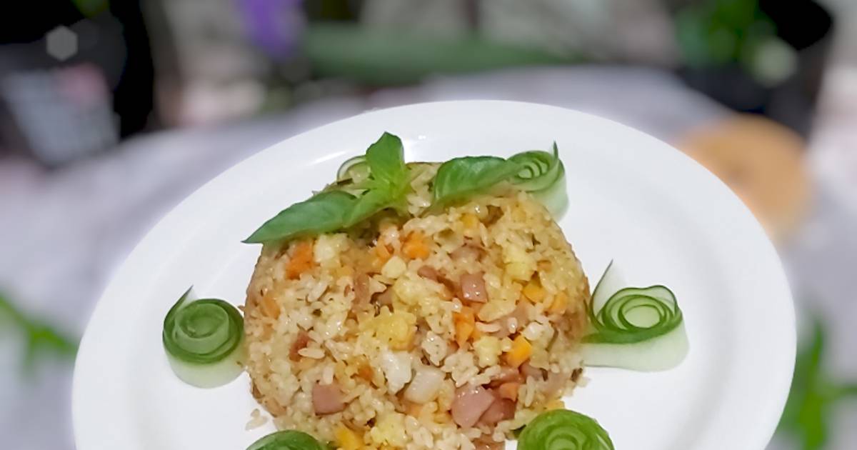 Resep Nasi Goreng Simple Bumbu Instant Oleh Atik Efendy Cookpad