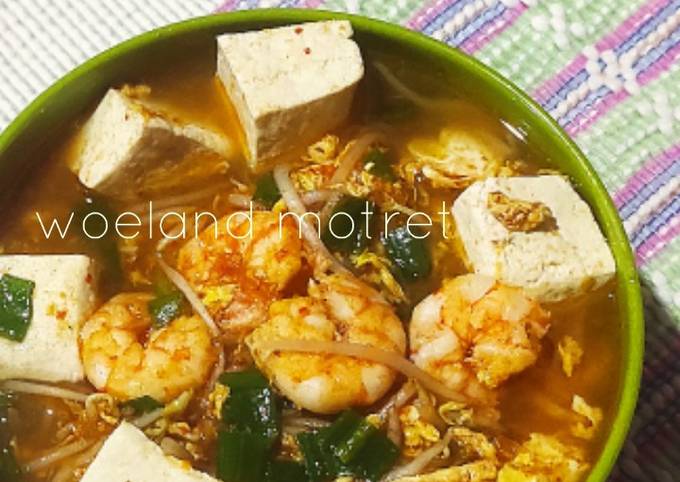 Resep Sup Tahu Putih Toge Oleh Moms Woeland Cookpad