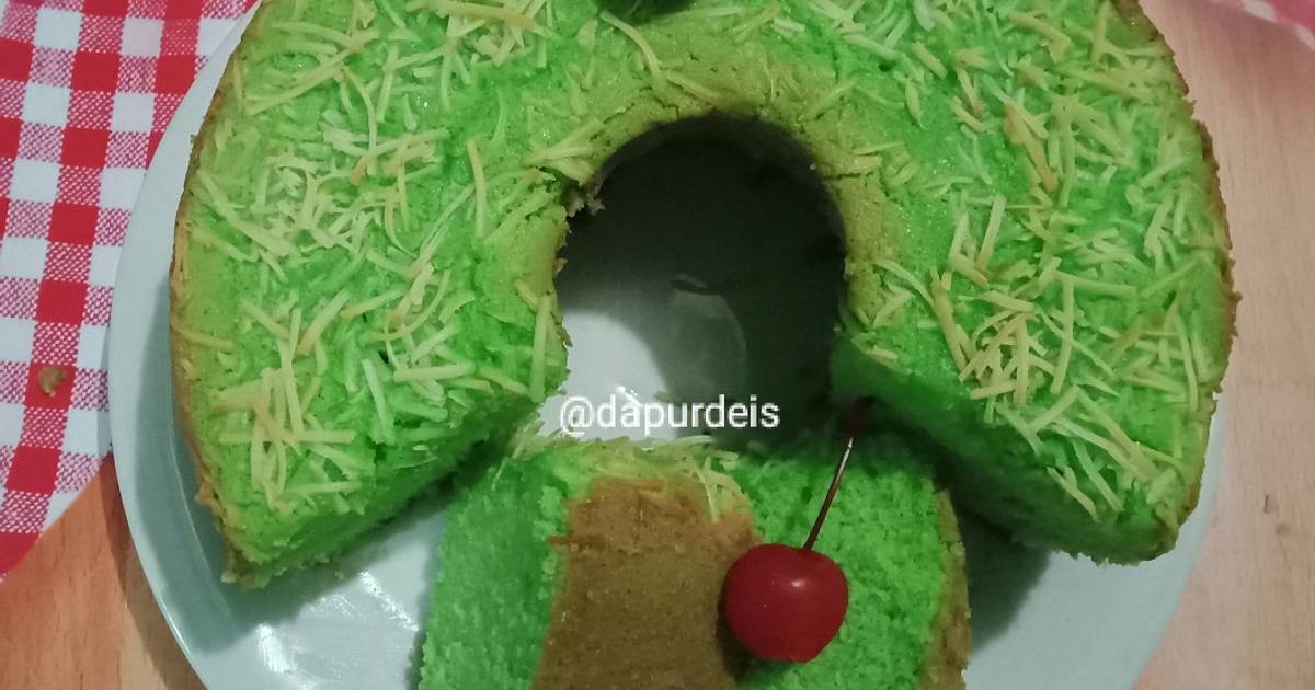 Resep Bolu Pandan Panggang Dengan Santan Oleh Dapur Deis Cookpad