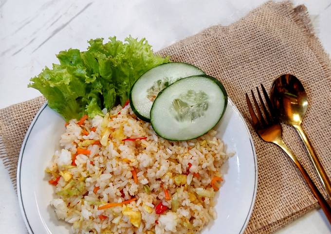 Resep Nasi Goreng Sayur Poll Pedas Oleh Nyanyah Cookpad