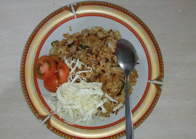 Resep Nasi Goreng Bakso Bumbu Iris Oleh Ummu Aqim Cookpad