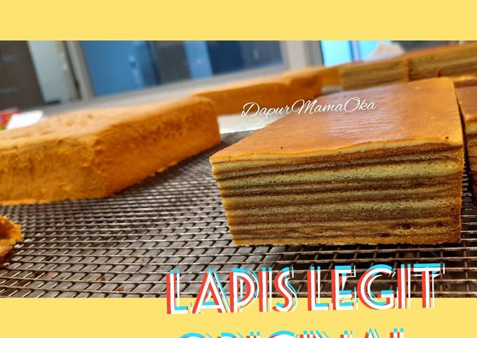 Resep Lapis Legit Original Oleh Oka Fridayah Cookpad