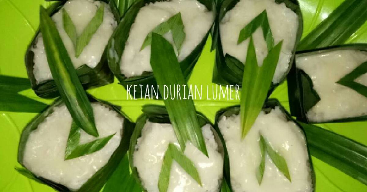 Resep Ketan Durian Lumer TanDuMer Oleh Dpuspitasari Cookpad