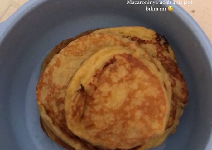 Resep Snack Mpasi Pancake Pisang Oleh Kalih Nur Putri Cookpad