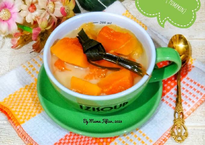 Resep Kolak Labu Kuning Pumpkin Oleh Lanjarsih Mama Fifian