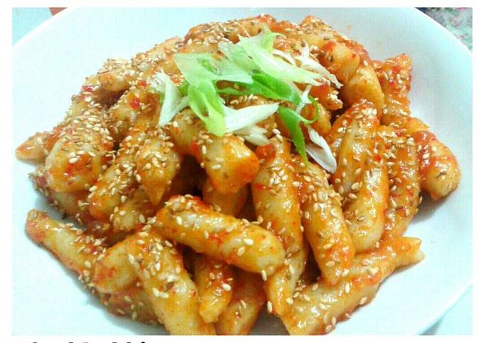 Resep Tteokbokki Kue Beras Pedas Korea Oleh RetnoIkaW Cookpad